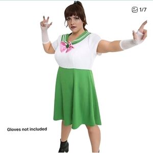 Sailor Jupiter Sailor Moon 5X Stretch Cosplays Costume